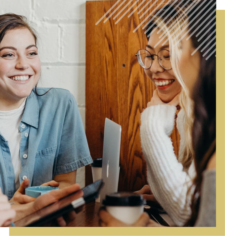 having fun working space